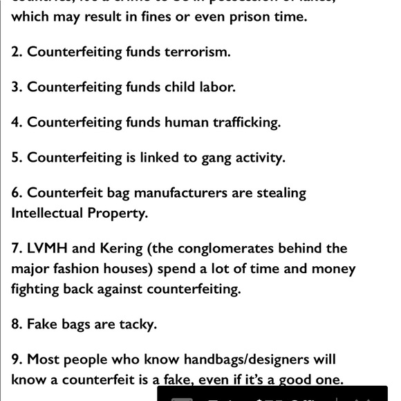 9 Reasons Why You Shouldn’t Buy Fakes - Picture 2 of 2